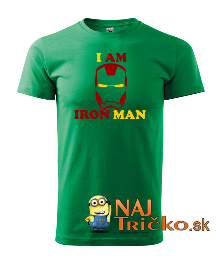 Iron Man prilba pánske tričko – náhľad 4
