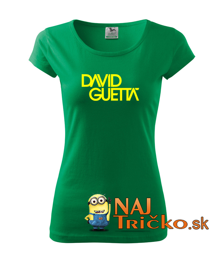 Dámske tričko David Guetta štandard – náhľad 2