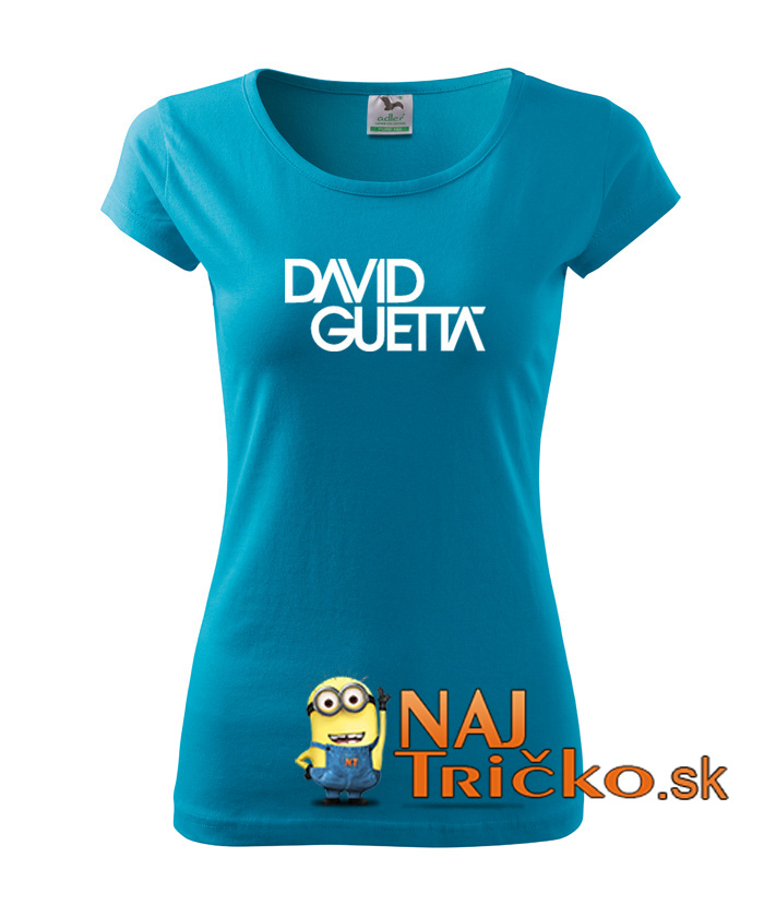 Dámske tričko David Guetta štandard – náhľad 3