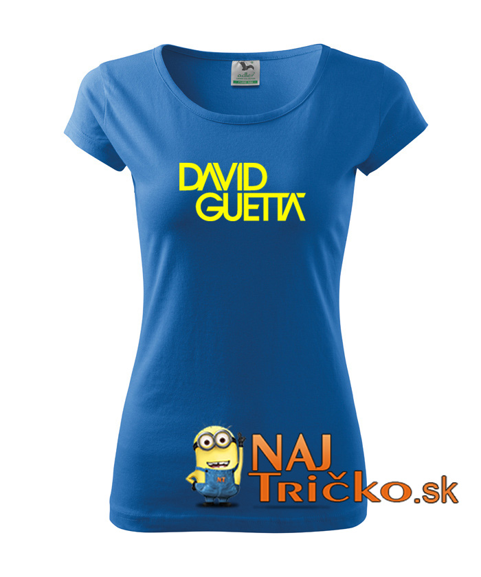 Dámske tričko David Guetta štandard – náhľad 4
