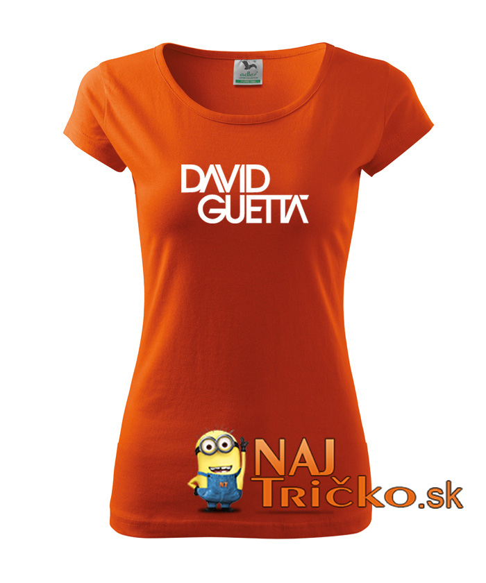 Dámske tričko David Guetta štandard – náhľad 8
