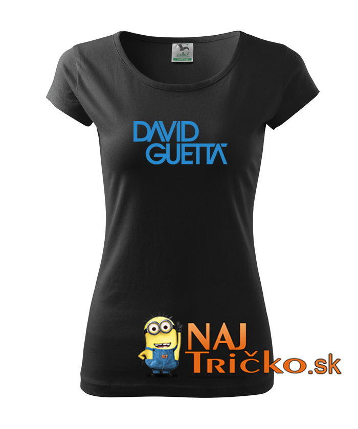 Dámske tričko David Guetta štandard