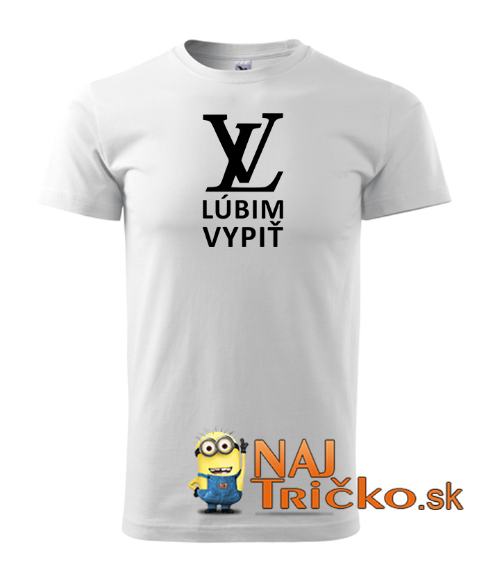 Lúbim vypiť pánske tričko