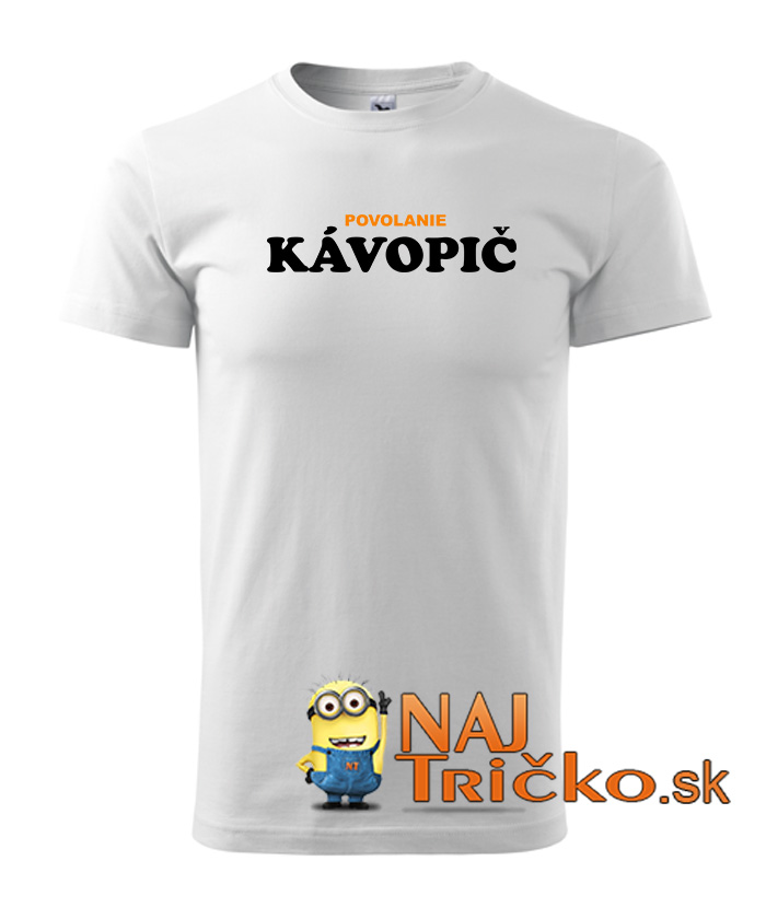 Povolanie Kávopič pánske tričko