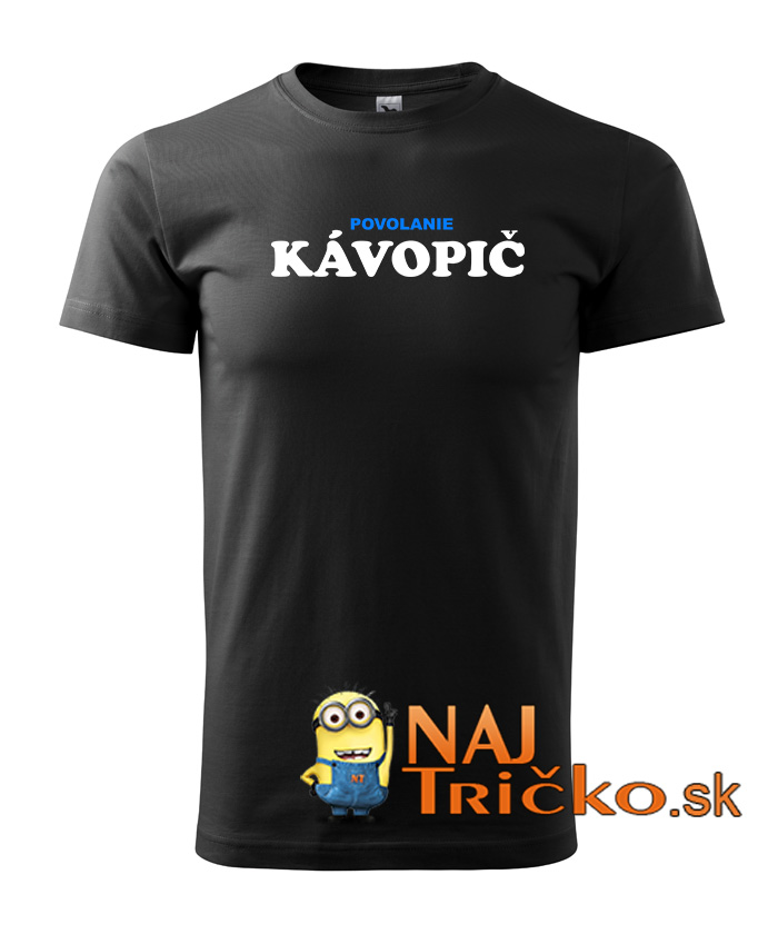 Povolanie Kávopič pánske tričko – náhľad 2