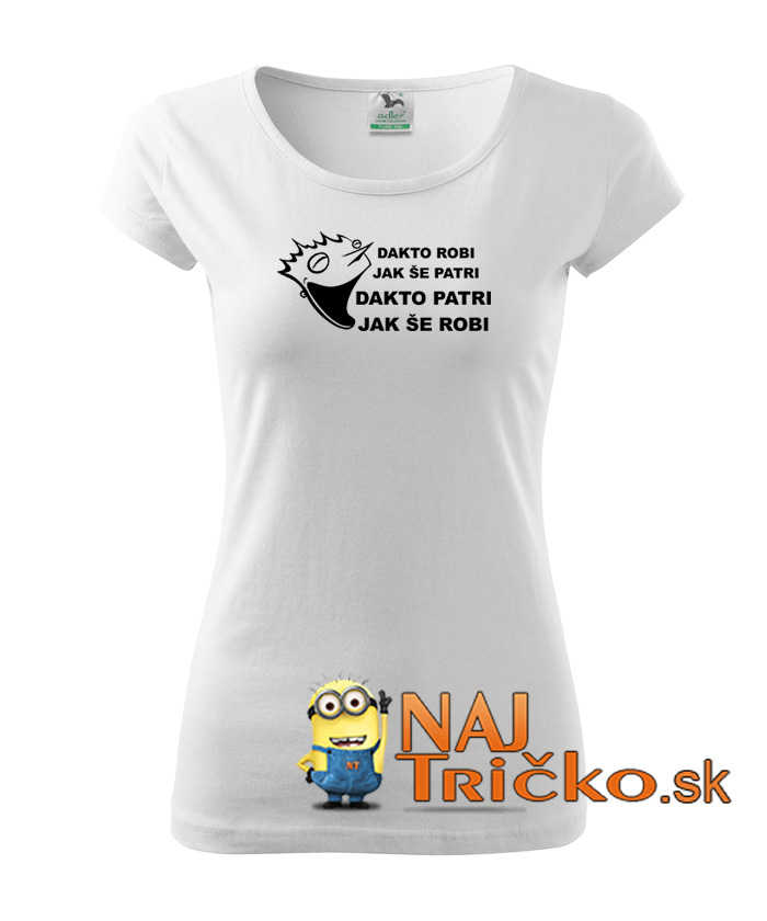 Dakto robí dámske tričko