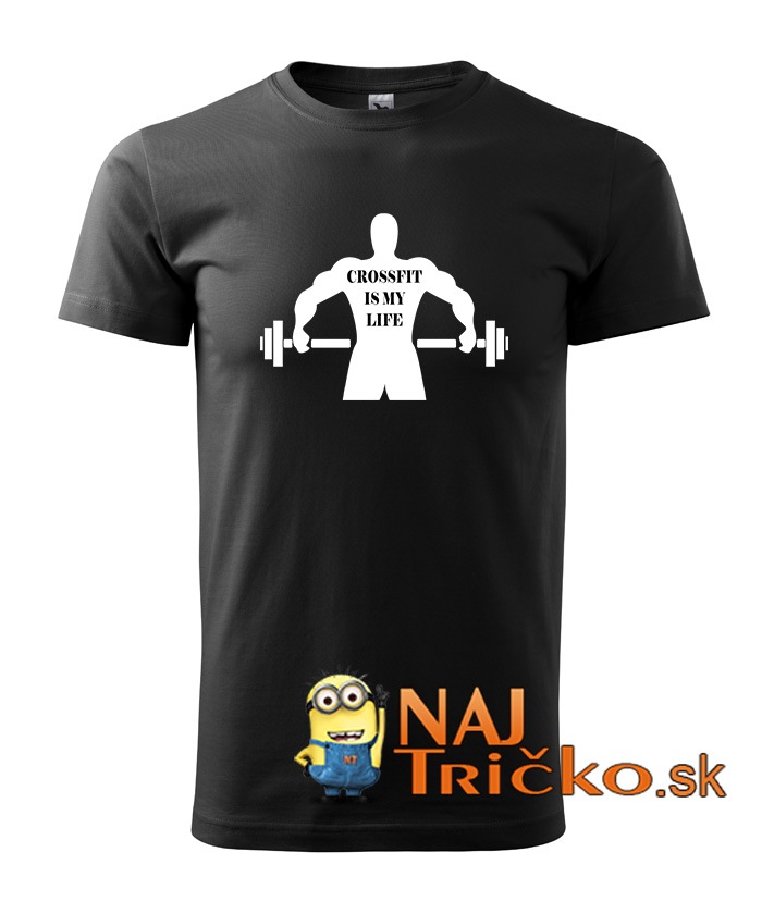Crossfit is my life pánske tričko – náhľad 2