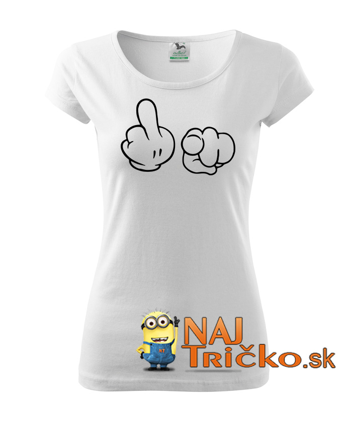 Fak ťa dámske tričko