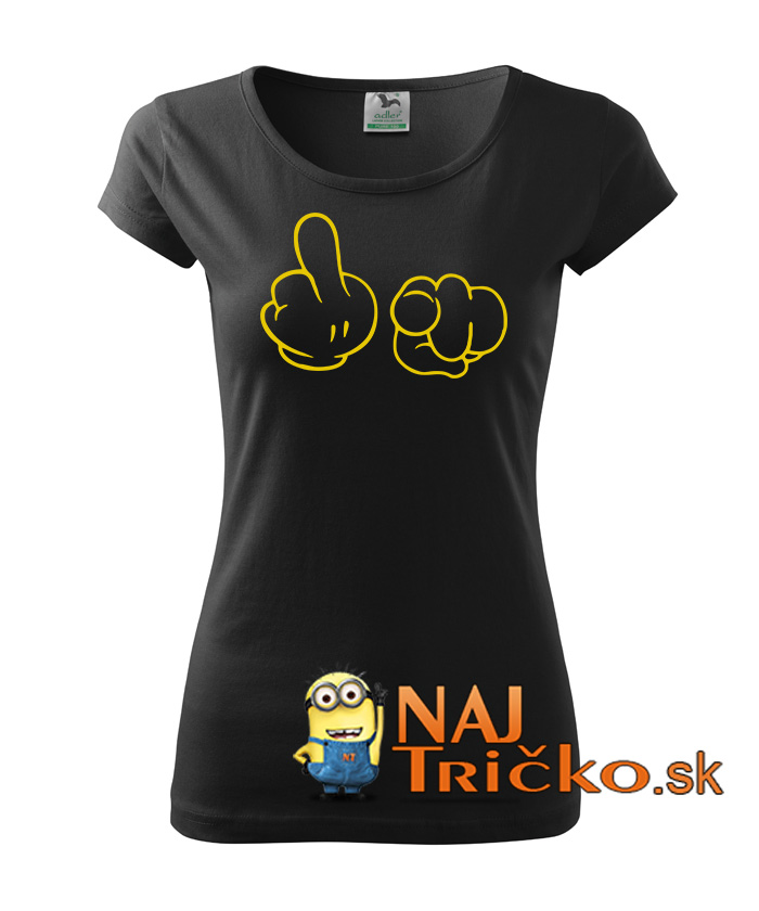 Fak ťa dámske tričko – náhľad 2