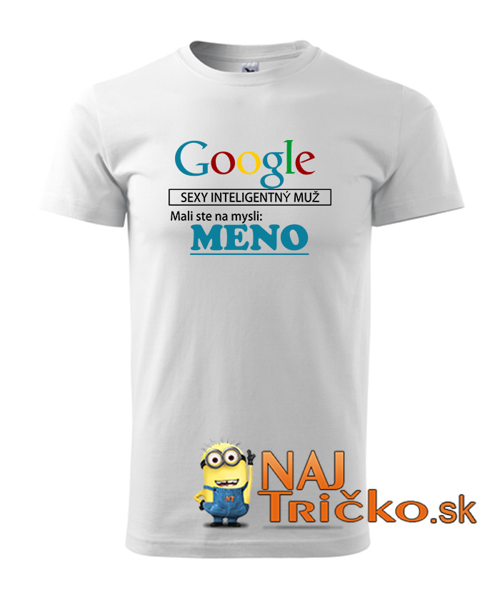 Google vlastná potlač - pánske