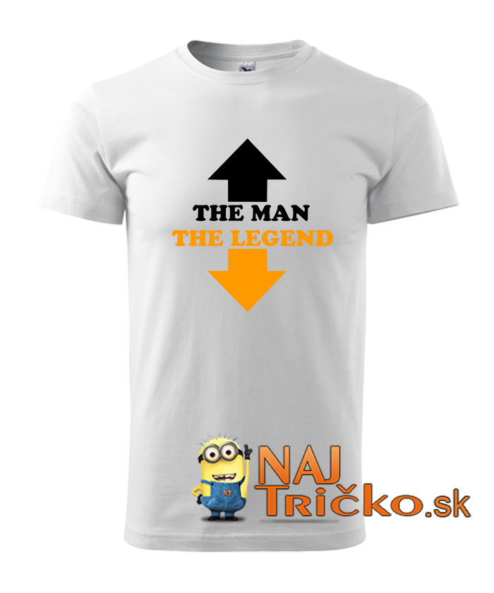 Legend man pánske tričko – náhľad 2