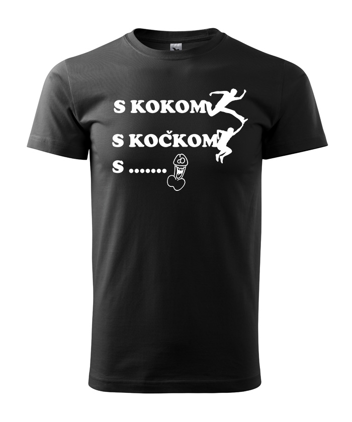 Skokom pánske tričko