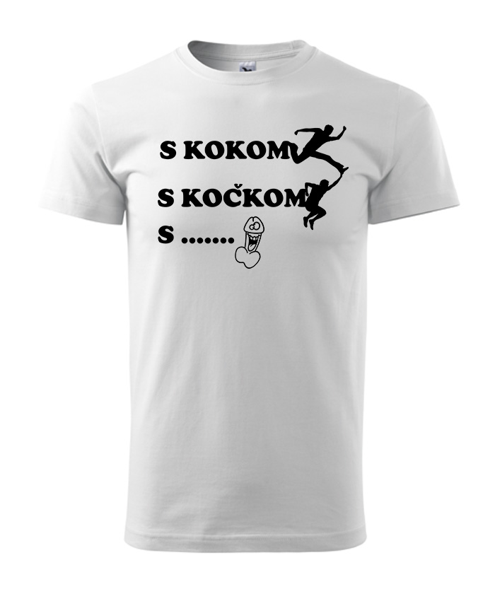 Skokom pánske tričko – náhľad 2