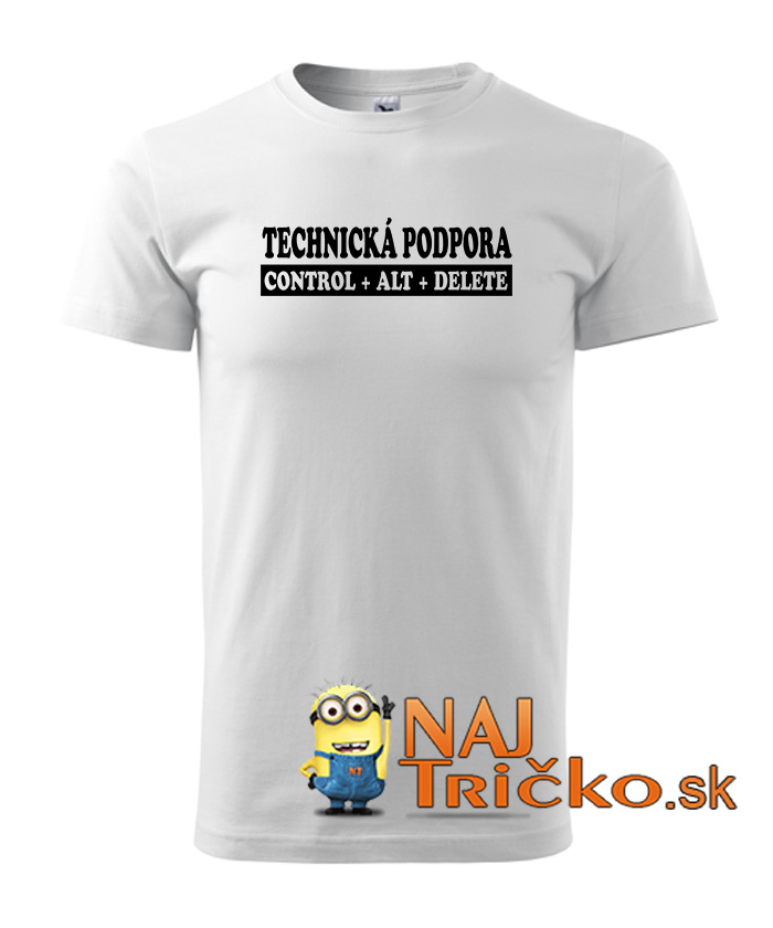Technická podpora pánske tričko