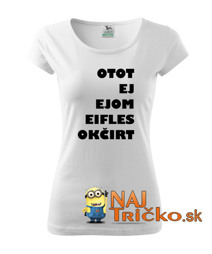 Selfie dámske tričko
