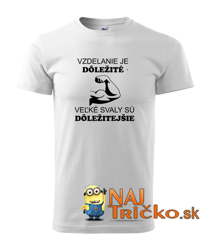 Veľké svaly pánske tričko