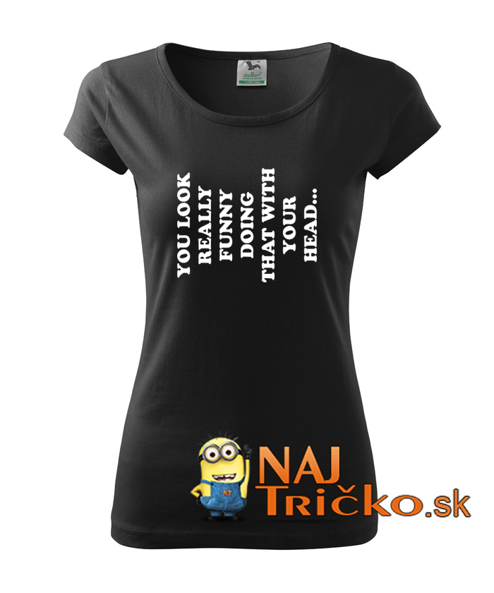 Hlava nabok dámske tričko – náhľad 2