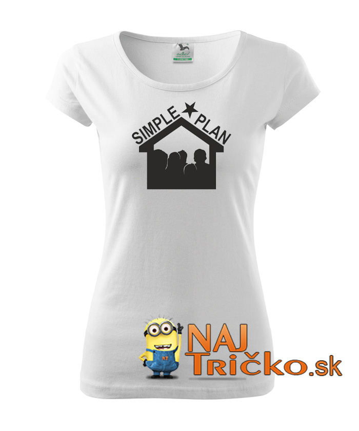 Dámske tričko Simple Plan – náhľad 2
