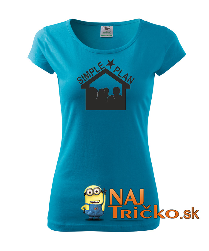 Dámske tričko Simple Plan – náhľad 4