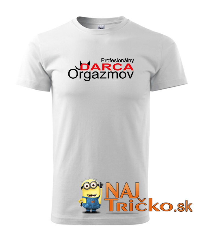 Profesionálny darca orgazmov pánske tričko – náhľad 3