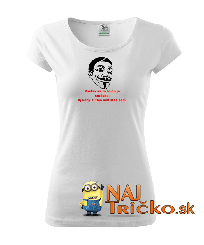 Anonymous dámske tričko