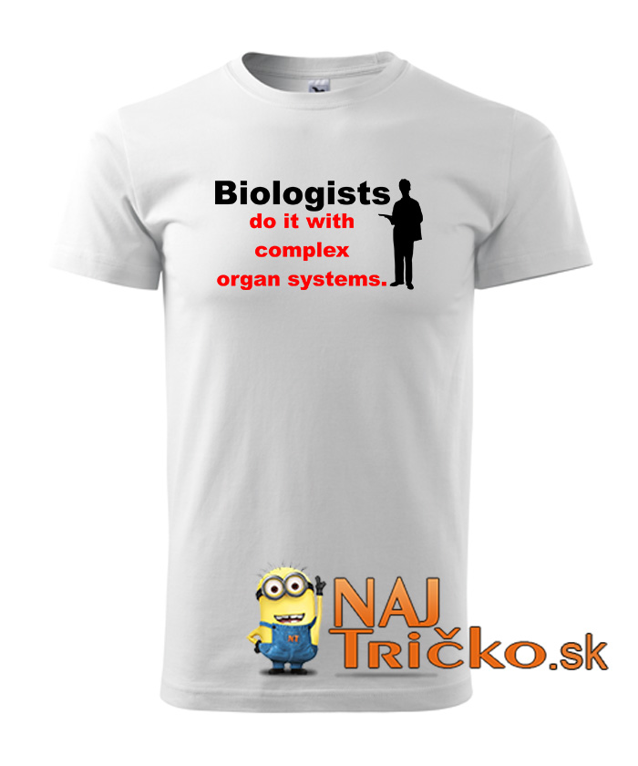 Povolanie Biológ pánske tričko