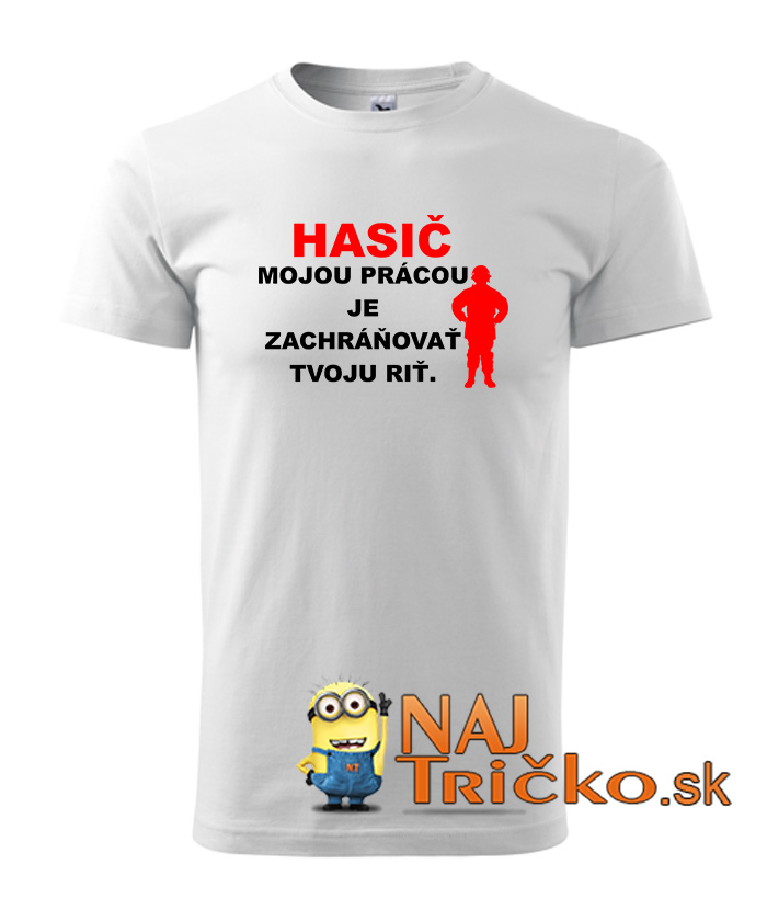 Povolanie Hasič pánske tričko