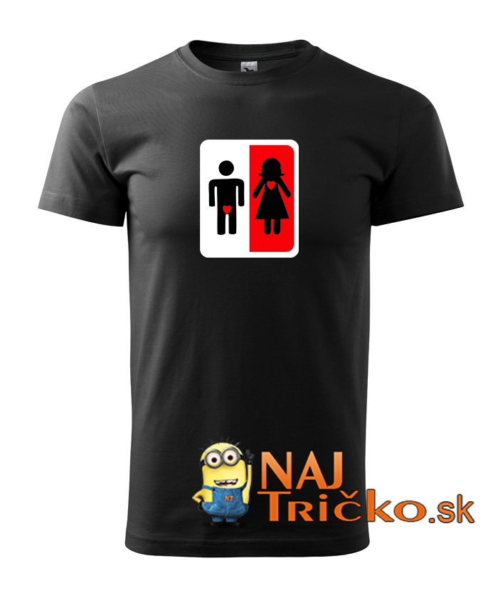 Pravá láska pánske tričko – náhľad 2
