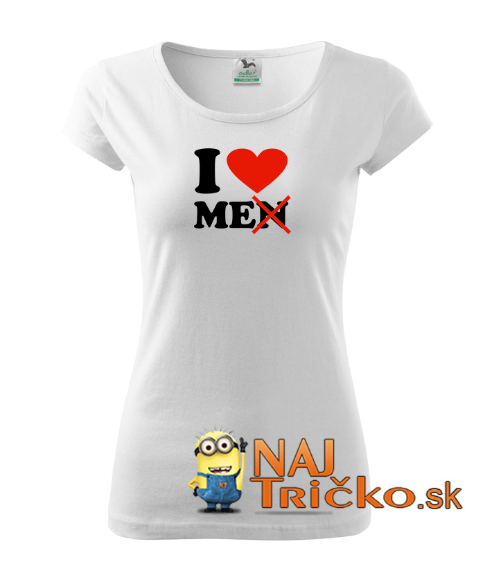 I love me dámske tričko