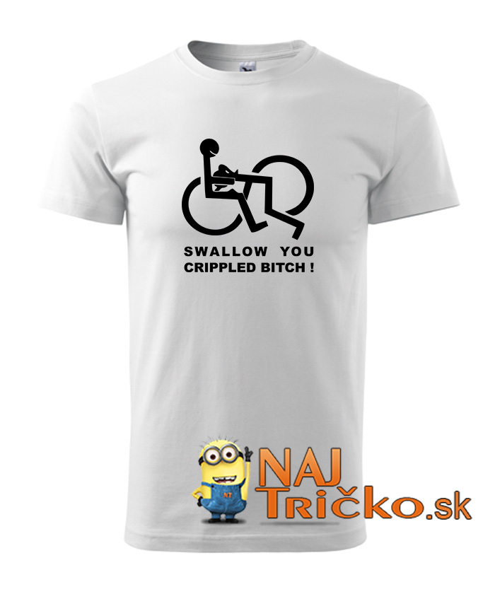 Vozíčkari pánske tričko
